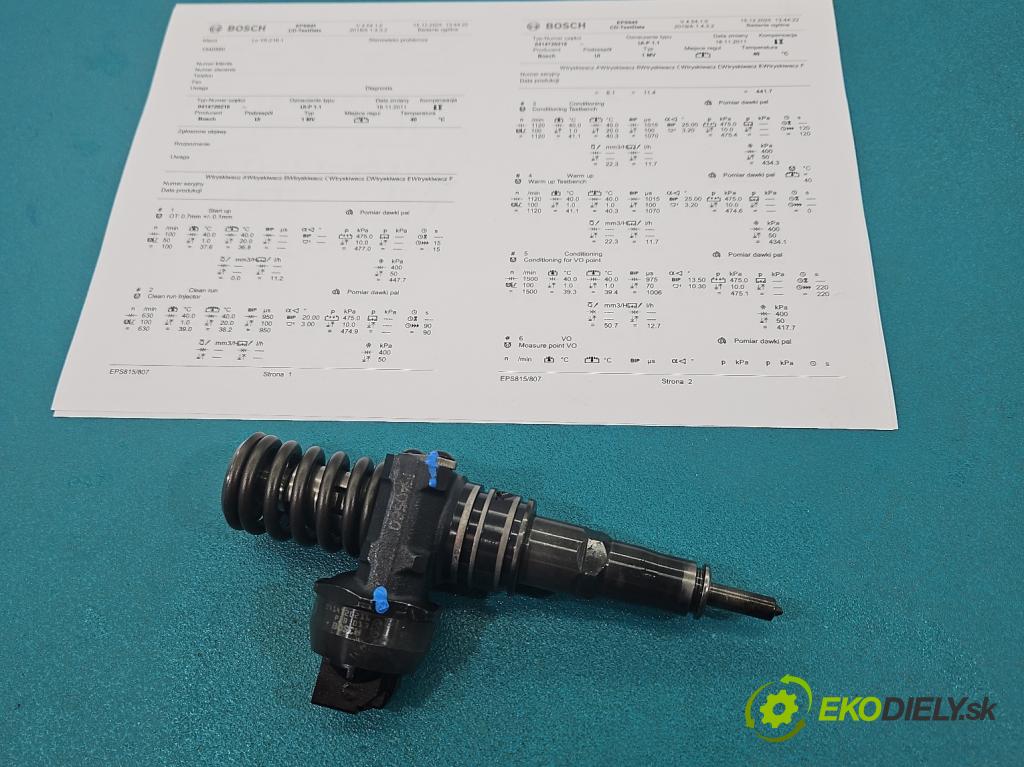 Vw Passat B5 1995-2005 1.9 tdi 131 HP manual 96 kW 1896 cm3 5- vstrekovacie čerpadlo 0414720216 (Vstrekovač paliva)