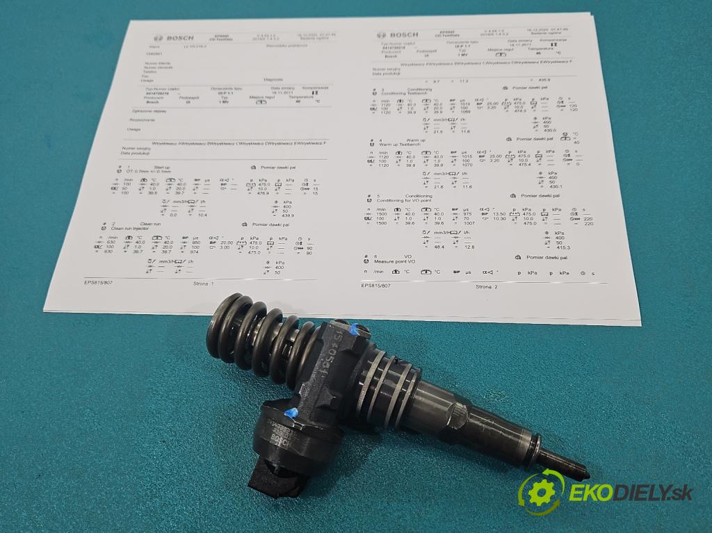 Vw Passat B5 1995-2005 1.9 tdi 131 HP manual 96 kW 1896 cm3 5- vstrekovacie čerpadlo 0414720216 (Vstrekovač paliva)