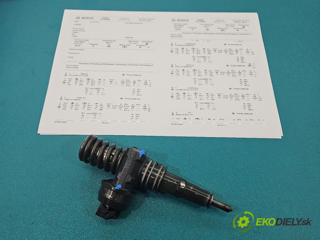 Vw Passat B5 1995-2005 1.9 tdi 131 HP manual 96 kW 1896 cm3 5- vstrekovacie čerpadlo 0414720216 (Vstrekovač paliva)