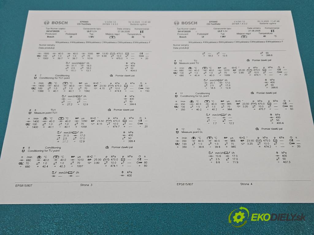 Seat Alhambra I 1996-2010 2.0 tdi 140 HP manual 103 kW 1968 cm3 5- vstrekovacie čerpadlo 0414720229 (Vstrekovač paliva)