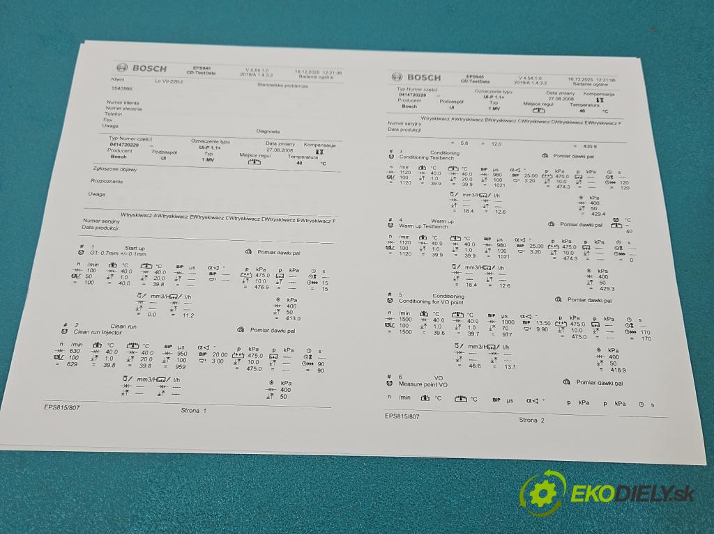 Seat Alhambra I 1996-2010 2.0 tdi 140 HP manual 103 kW 1968 cm3 5- vstrekovacie čerpadlo 0414720229 (Vstrekovač paliva)