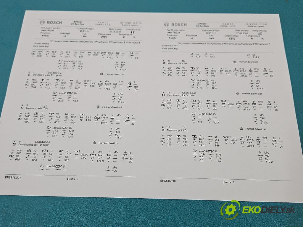Seat Alhambra I 1996-2010 2.0 tdi 140 HP manual 103 kW 1968 cm3 5- vstrekovacie čerpadlo 0414720229 (Vstrekovač paliva)