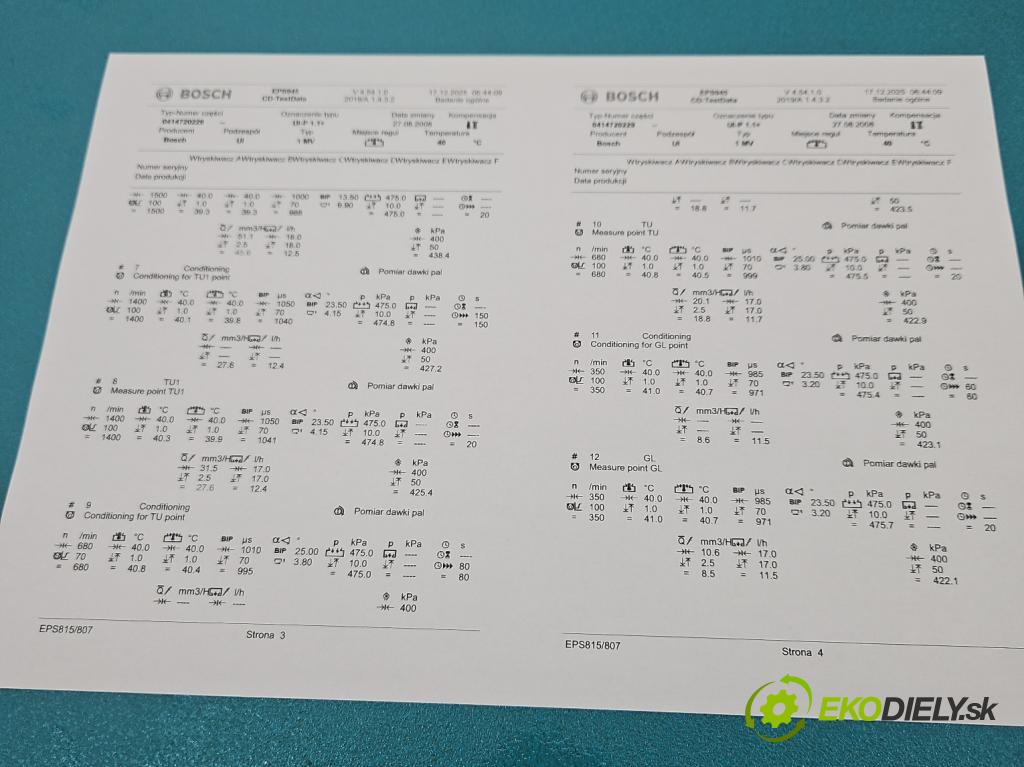 Seat Alhambra I 1996-2010 2.0 tdi 140 HP manual 103 kW 1968 cm3 5- vstrekovacie čerpadlo 0414720229 (Vstrekovač paliva)