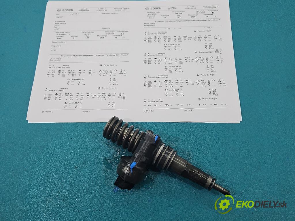 Seat Alhambra I 1996-2010 2.0 tdi 140 HP manual 103 kW 1968 cm3 5- vstrekovacie čerpadlo 0414720229 (Vstrekovač paliva)