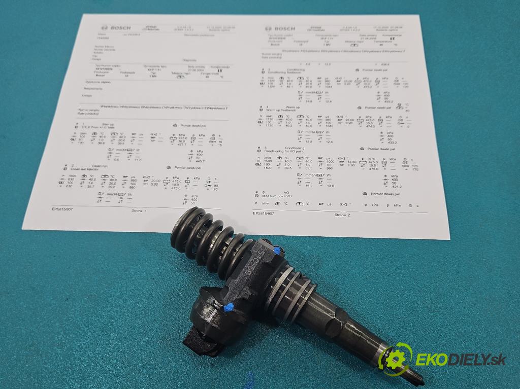 Seat Alhambra I 1996-2010 2.0 tdi 140 HP manual 103 kW 1968 cm3 5- vstrekovacie čerpadlo 0414720229 (Vstrekovač paliva)