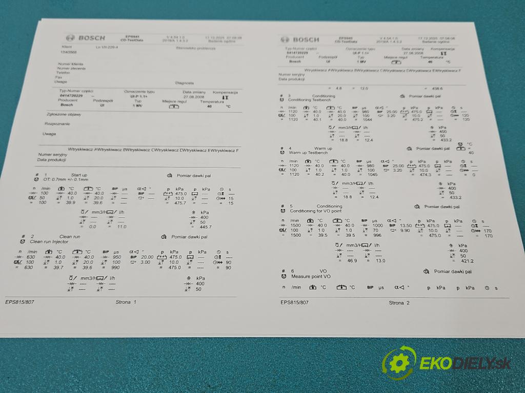 Seat Alhambra I 1996-2010 2.0 tdi 140 HP manual 103 kW 1968 cm3 5- vstrekovacie čerpadlo 0414720229 (Vstrekovač paliva)