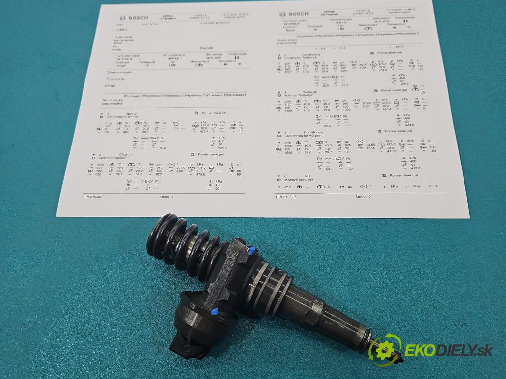 Vw Passat B6 2005-2010 2.0 tdi 140 HP manual 103 kW 1968 cm3 5- vstrekovacie čerpadlo 0414720312 (Vstrekovač paliva)