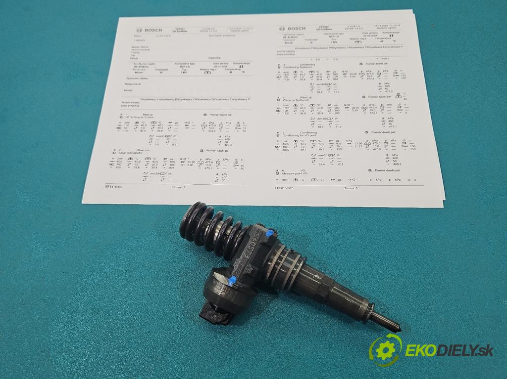 Vw Passat B6 2005-2010 2.0 tdi 140 HP manual 103 kW 1968 cm3 5- vstrekovacie čerpadlo 0414720312 (Vstrekovač paliva)