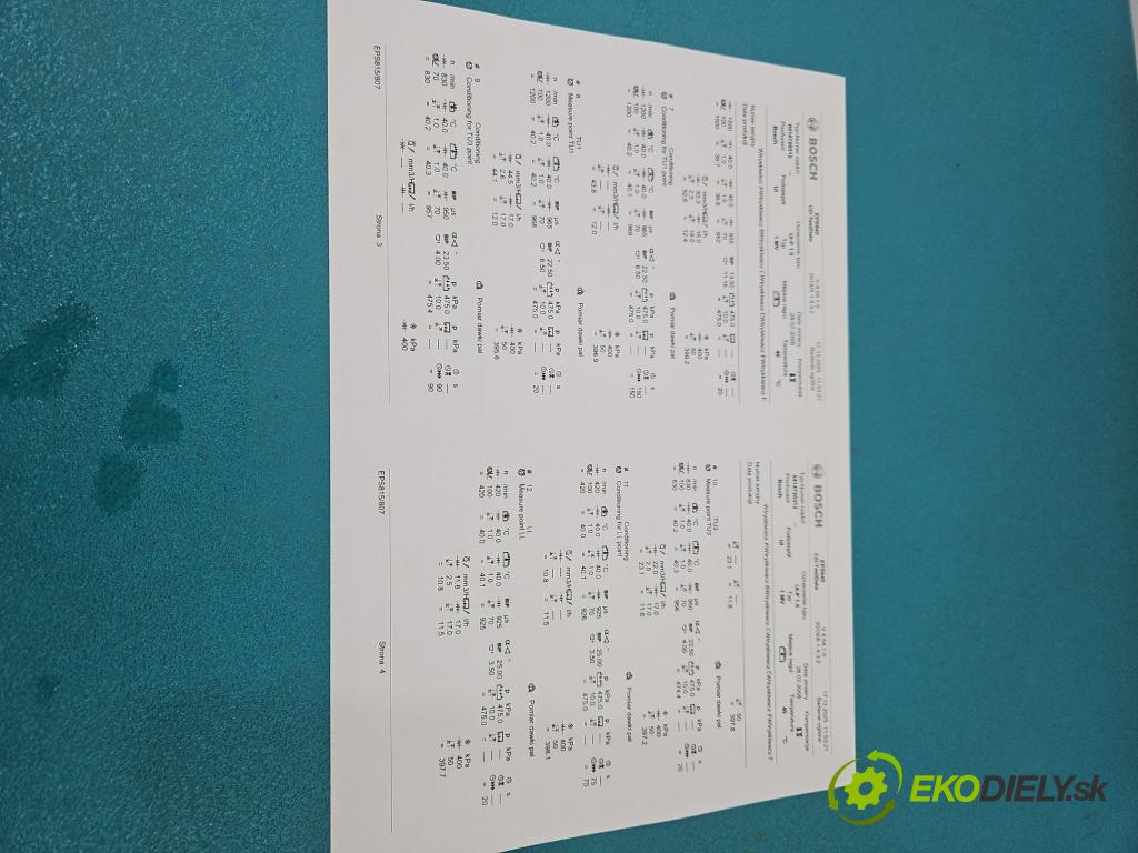 Vw Passat B6 2005-2010 2.0 tdi 140 HP manual 103 kW 1968 cm3 5- vstrekovacie čerpadlo 0414720312 (Vstrekovač paliva)