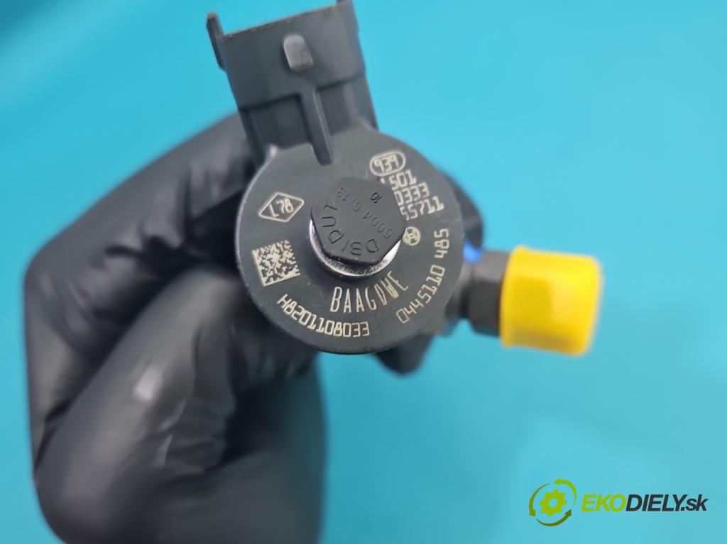 Renault Clio IV 2012-2020 1.5 dci 90 HP manual 66 kW 1461 cm3 5- vstrek 0445110485 (Vstrekovač paliva)