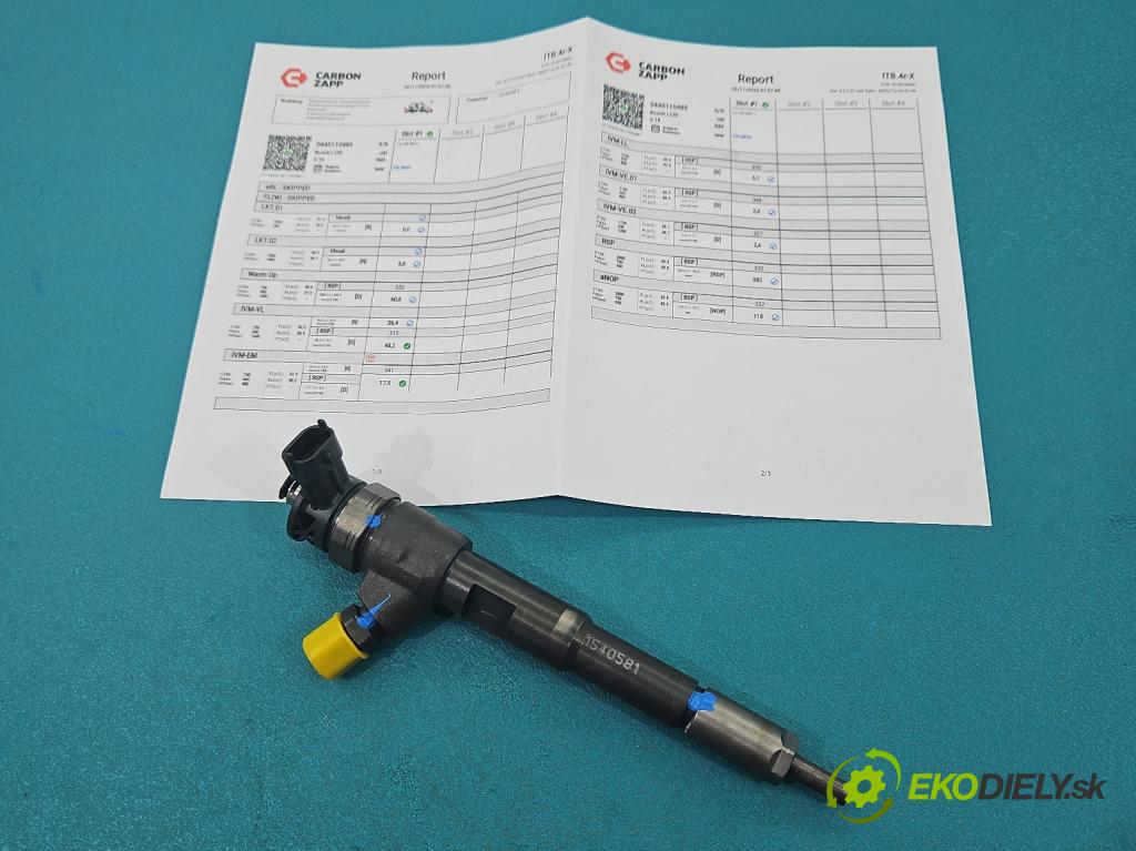 Renault Clio IV 2012-2020 1.5 dci 90 HP manual 66 kW 1461 cm3 5- vstrek 0445110485 (Vstrekovač paliva)