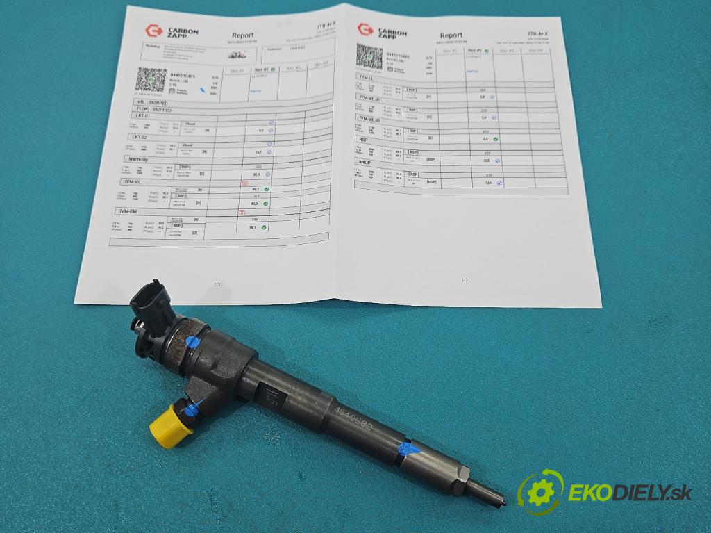 Renault Clio IV 2012-2020 1.5 dci 90 HP manual 66 kW 1461 cm3 5- vstrek 0445110485 (Vstrekovač paliva)