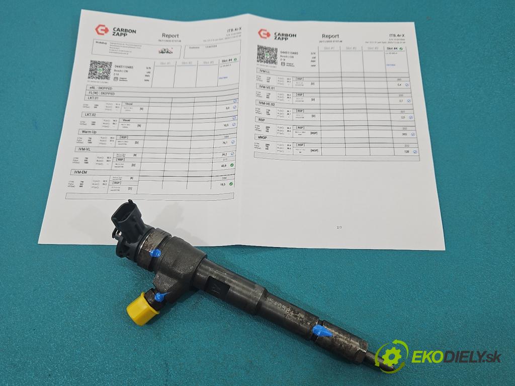 Renault Clio IV 2012-2020 1.5 dci 90 HP manual 66 kW 1461 cm3 5- vstrek 0445110485 (Vstrekovač paliva)