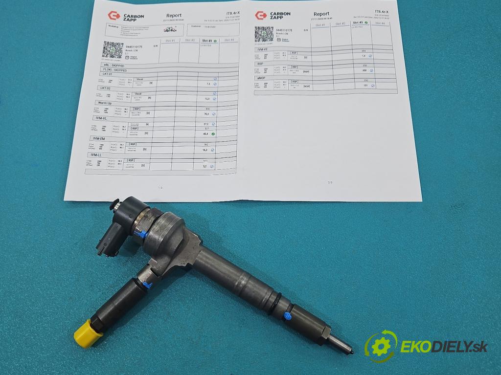 Opel Astra III 2004-2014 1.7 cdti 101 HP manual 74 kW 1686 cm3 5- vstrek 0445110175 (Vstrekovač paliva)