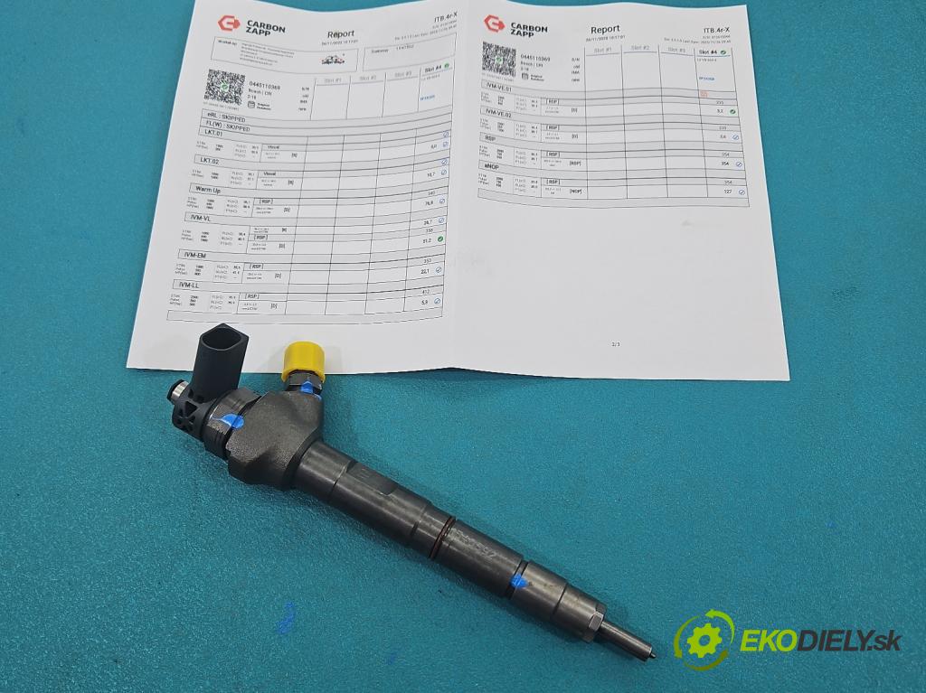 Vw Passat B7 2010-2014 2.0 tdi 140 HP manual 103 kW 1968 cm3 4- vstrek 0445110369 (Vstrekovač paliva)