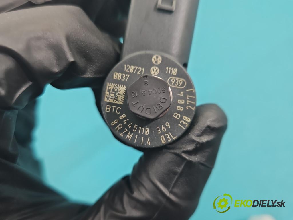 Vw Passat B7 2010-2014 2.0 tdi 140 HP manual 103 kW 1968 cm3 4- vstrek 0445110369 (Vstrekovač paliva)