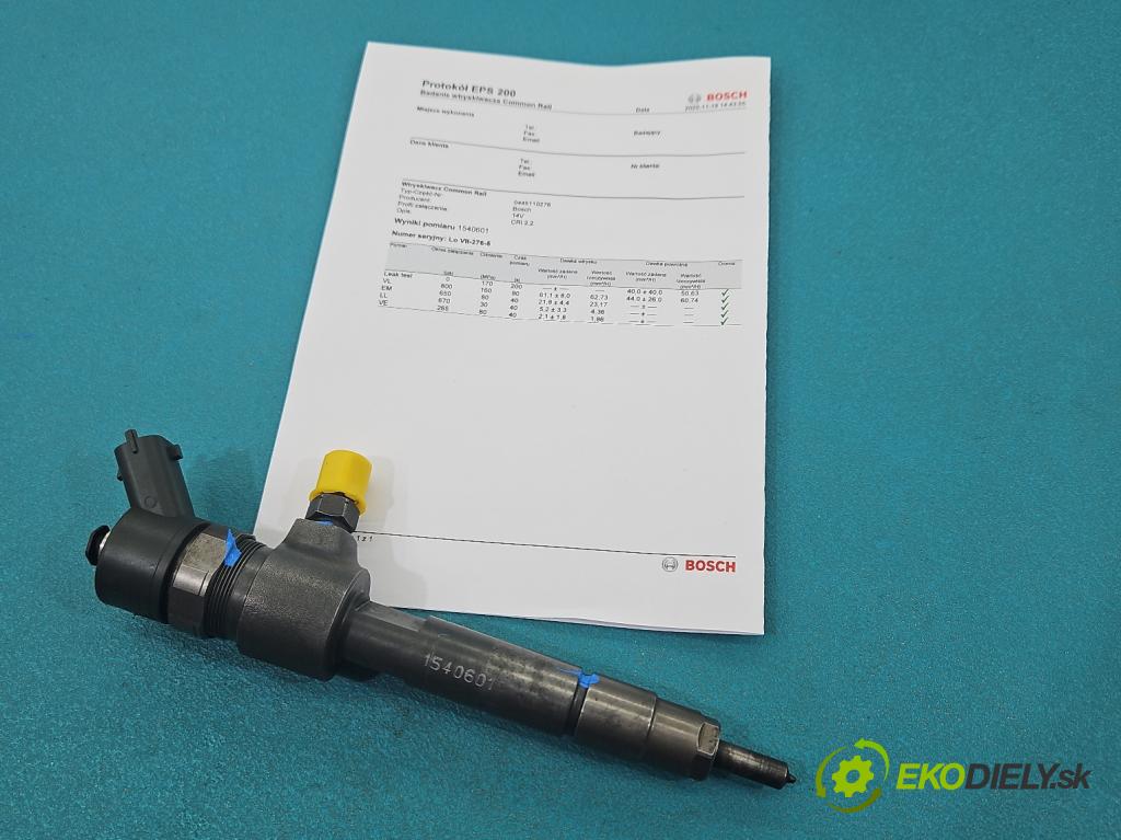 Opel Vectra C 2002-2008 1.9 cdti 120 HP manual 88 kW 1910 cm3 5- vstrek 0445110276 (Vstrekovač paliva)