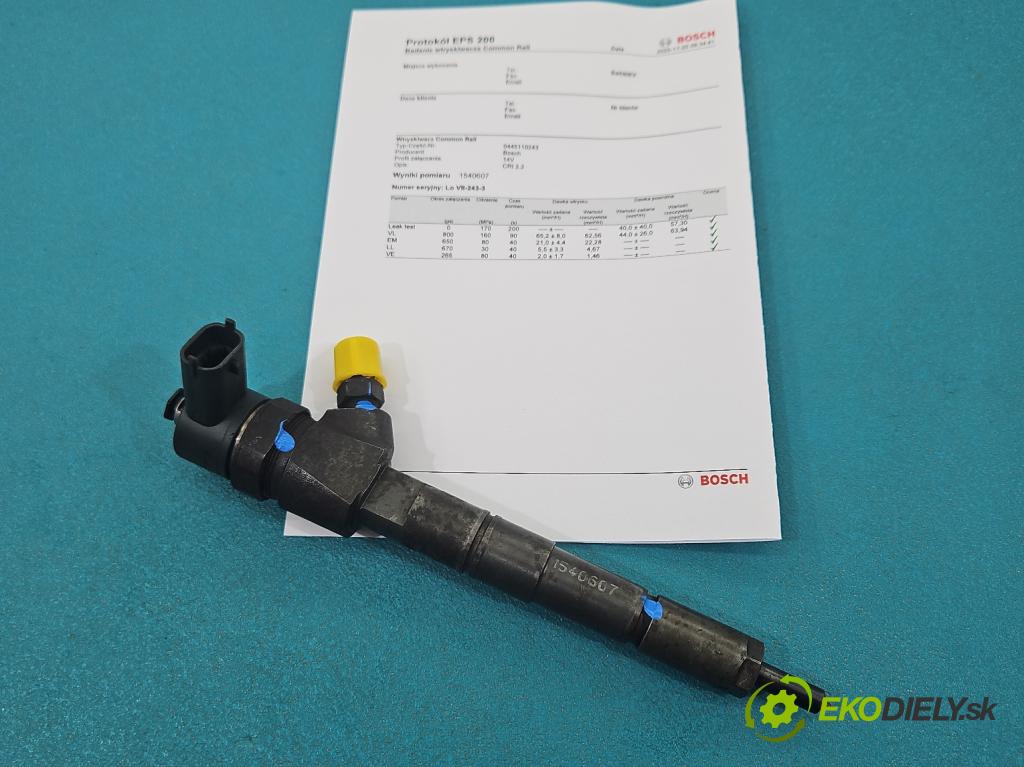 Opel Astra III 2004-2014 1.9 cdti 150 HP manual 110 kW 1910 cm3 5- vstrek 0445110243 (Vstrekovač paliva)