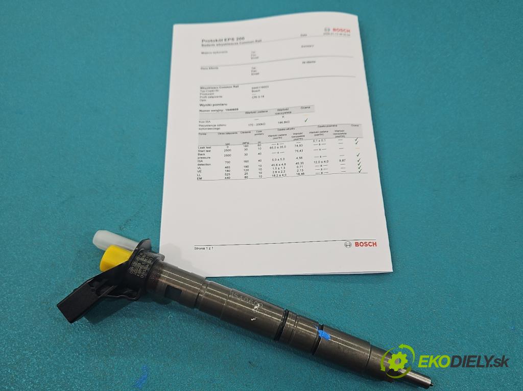 Audi A5 8T 2007-2016 3.0 V6 TDI 239KM automatic 176 kW 2967 cm3 5- vstrek 0445116023 (Vstrekovač paliva)