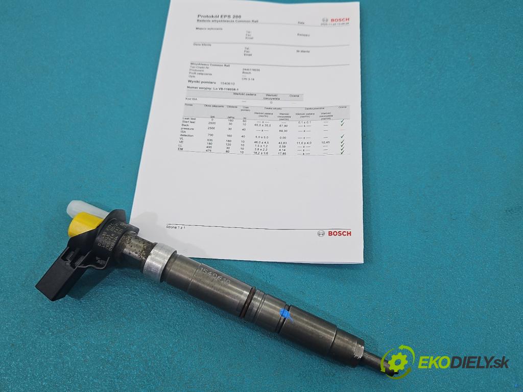 Vw Transporter T5 2003-2015 2.0 TDI 102 HP manual 75 kW 1968 cm3 5- vstrek 0445116035 (Vstrekovač paliva)