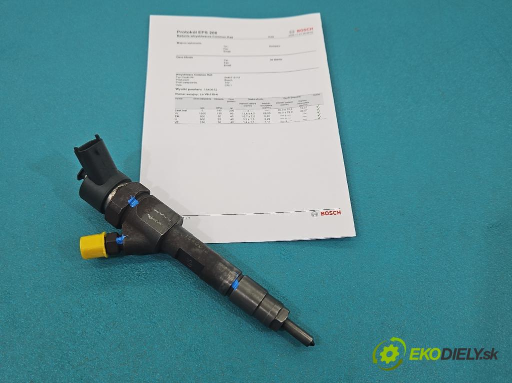 Renault Megane II 2003-2008 1.9 dci 120 HP manual 88 kW 1870 cm3 5- vstrek 0445110110 (Vstrekovač paliva)