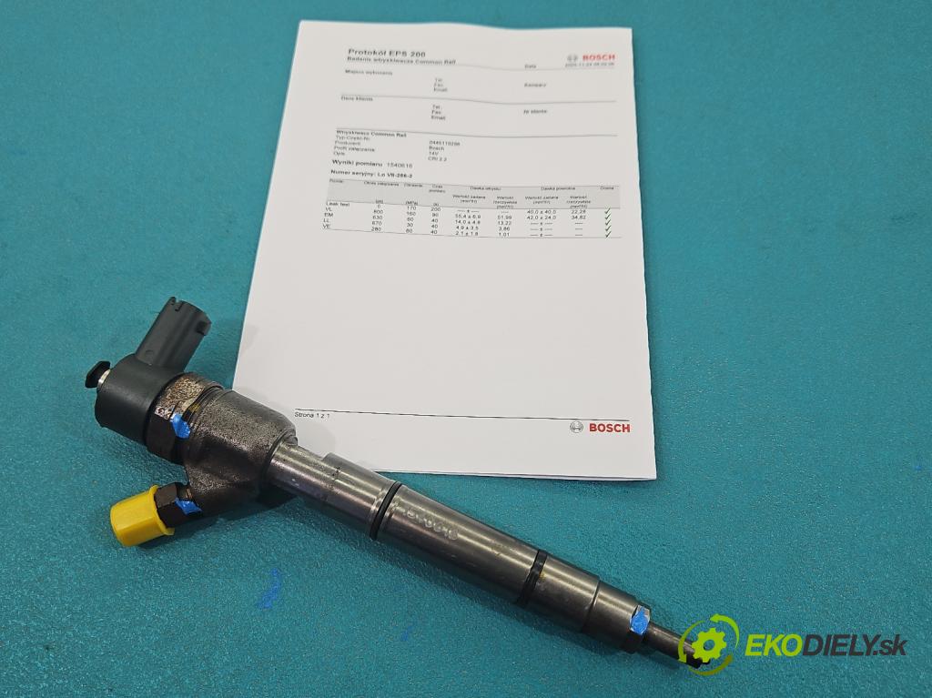 Kia Ceed I 2006-2012 1.6 crdi 90 HP manual 66 kW 1582 cm3 5- vstrek 0445110256 (Vstrekovač paliva)