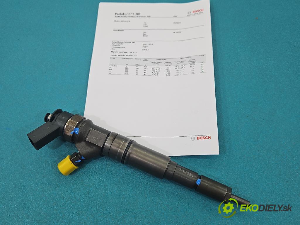 Bmw 3 E90 2005-2013 2.0d 163 HP manual 120 kW 1995 cm3 5- vstrek 0445110216 (Vstrekovač paliva)