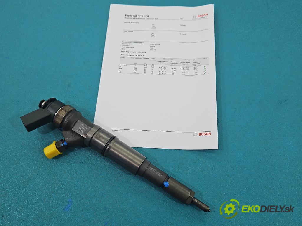 Bmw 3 E90 2005-2013 2.0d 163 HP manual 120 kW 1995 cm3 5- vstrek 0445110216 (Vstrekovač paliva)