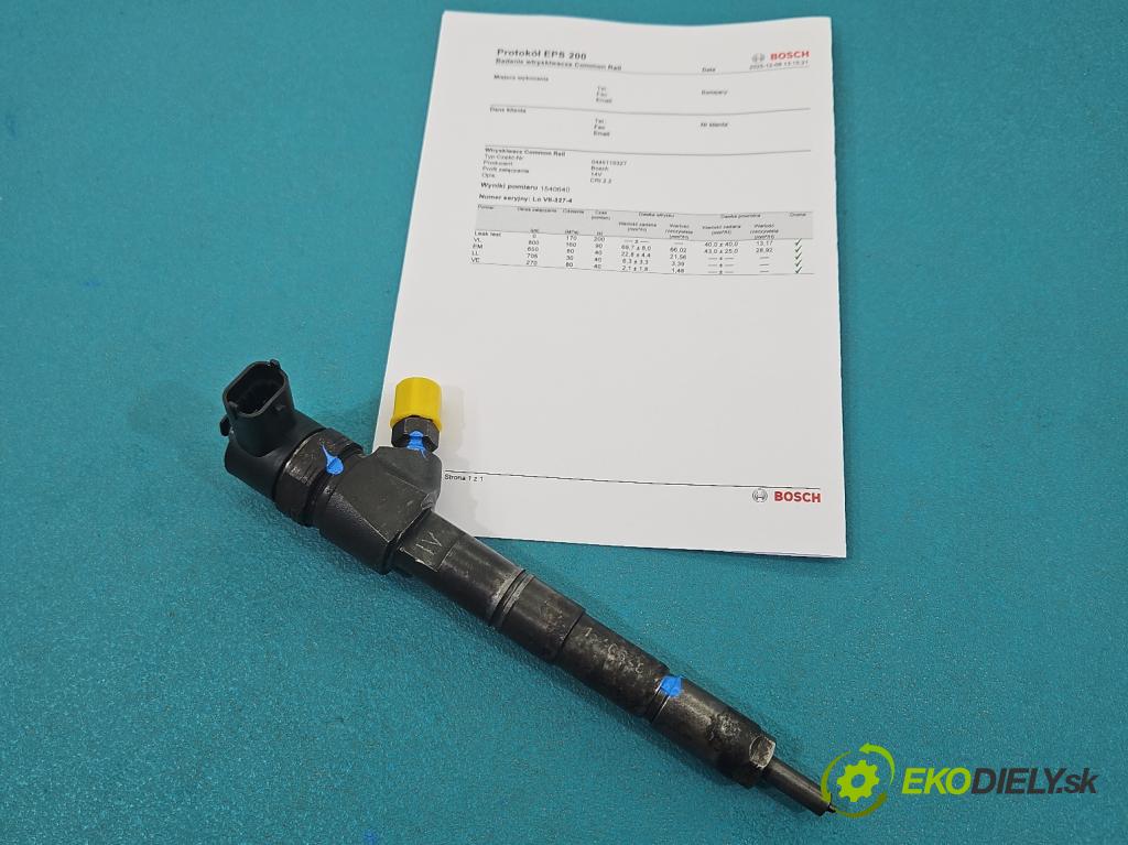 Opel Insignia A 2008-2017 2.0 cdti 160 HP automatic 118 kW 1956 cm3 5- vstrek 0445110327 (Vstrekovač paliva)