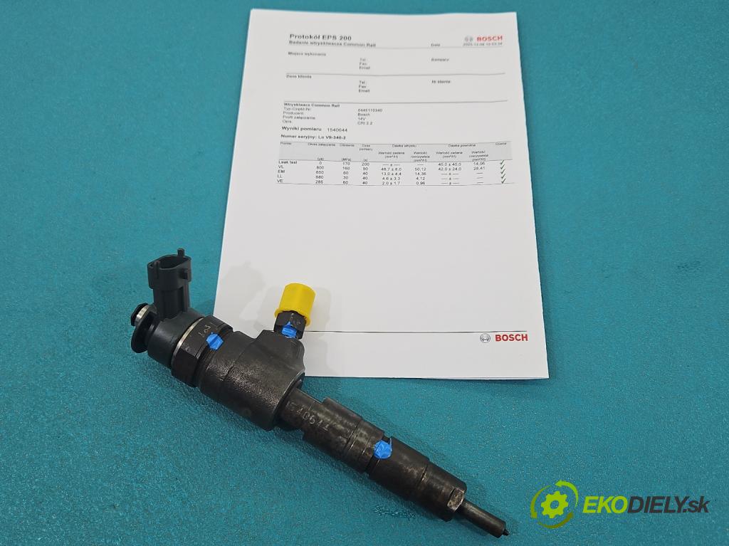 Peugeot 308 I 2007-2013 1.6 hdi 92 HP manual 68 kW 1560 cm3 5- vstrek 0445110340 (Vstrekovač paliva)