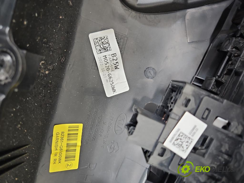 Kia Picanto III  17- 1.2 MPI 84KM manual 61.8 kW 1197 cm3 5- Čalounictví: dvere predné pravé 82380-G6010