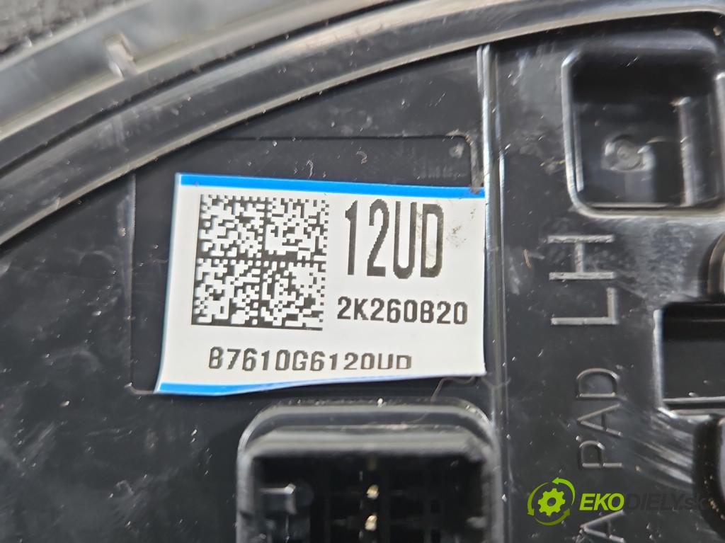 Kia Picanto III 17- 1.2 MPI 84KM manual 61.8 kW 1197 cm3 5- zrkadlo ľavé (Kľučka dverí ostatné)