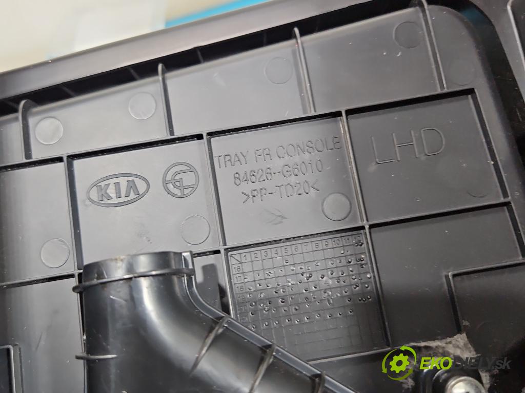 Kia Picanto III  17- 1.2 MPI 84KM manual 61.8 kW 1197 cm3 5- operadlo 84626-G6010 (Lakťová opierka)