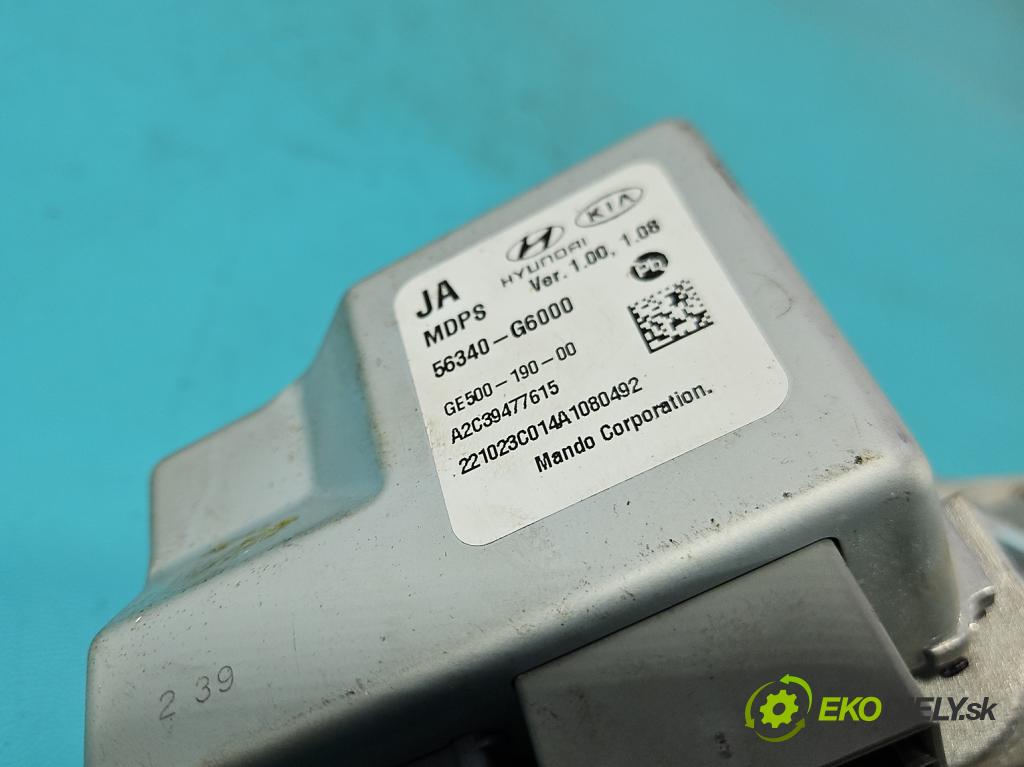 Kia Picanto III  17- 1.2 MPI 84KM manual 61.8 kW 1197 cm3 5- čerpadlo posilovač 56300-G6000 (Servočerpadlo)