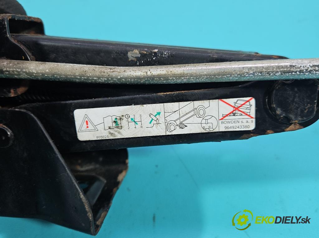 Citroen C4 I 2004-2011 1.6 16V 109 HP manual 80 kW 1587 cm3 5- mechanizmus okna automobilovy 9649243380