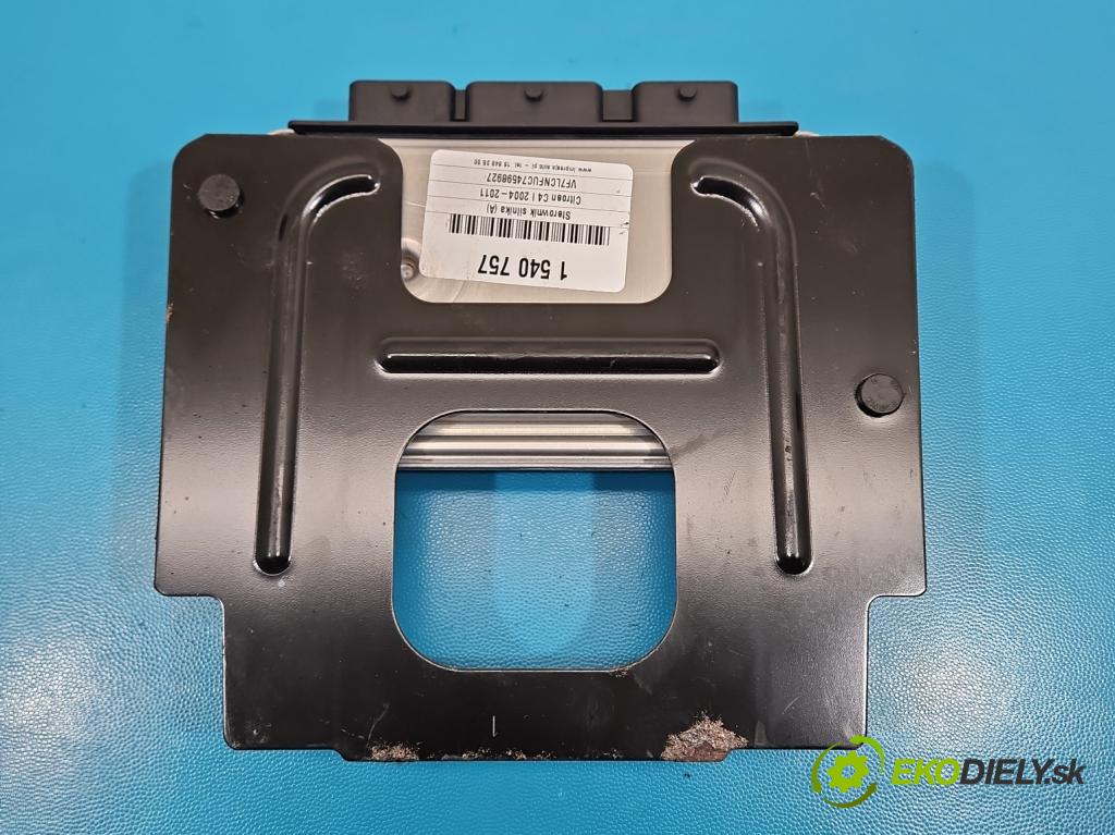 Citroen C4 I 2004-2011 1.6 16V 109 HP manual 80 kW 1587 cm3 5- riadiaca jednotka motora 0261201609
