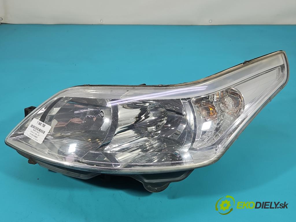 Citroen C4 I 2004-2011 1.6 16V 109 HP manual 80 kW 1587 cm3 5- Reflektor: ľavý 9646893980 (Kľučka dverí ostatné)