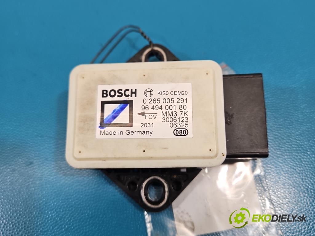 Citroen C4 I 2004-2011 1.6 16V 109 HP manual 80 kW 1587 cm3 5- snímač ESP 0265005291