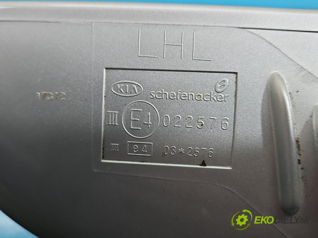 Kia Carens III  2006-2013 2.0 16V 144 HP manual 106 kW 1998 cm3 5- zrkadlo ľavé  (Kľučka dverí ostatné)