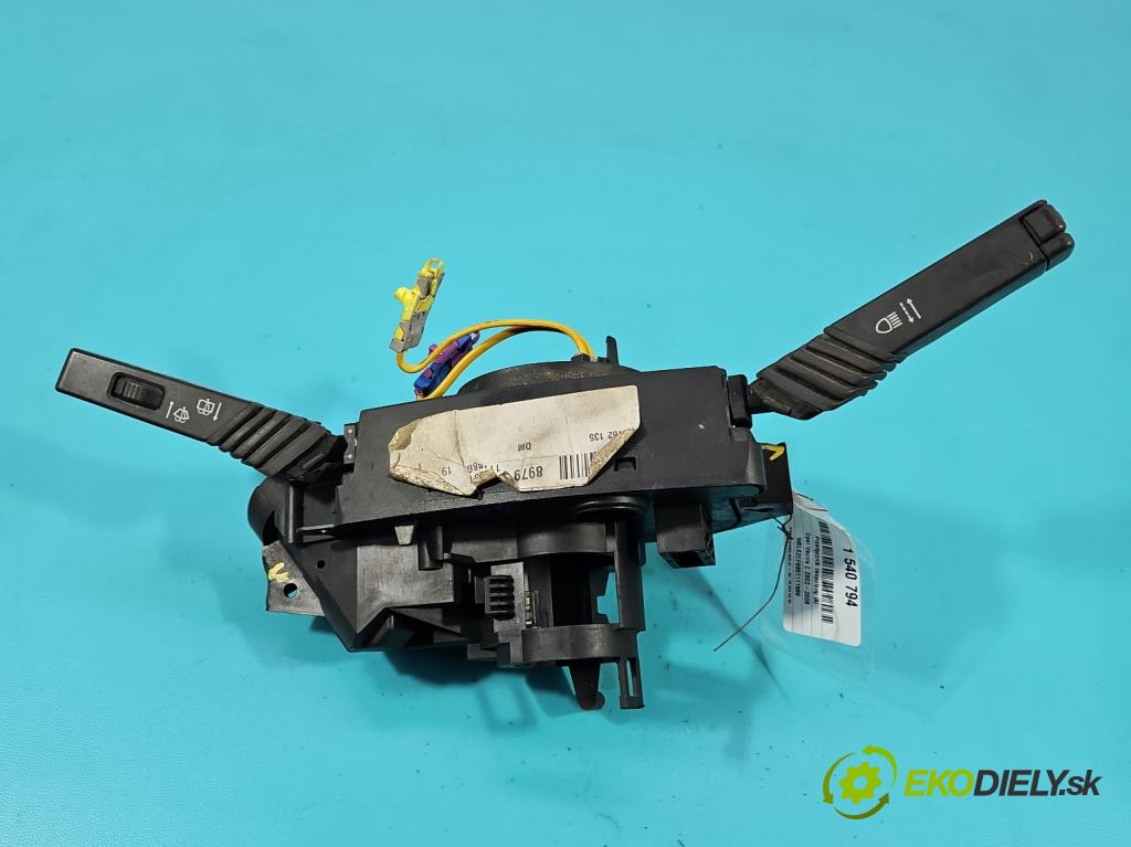 Opel Vectra C 2002-2008 1.9 cdti 120 HP manual 88 kW 1910 cm3 5- prepínač komplex: 13162135 (Prepínacie páčky pod volantom)