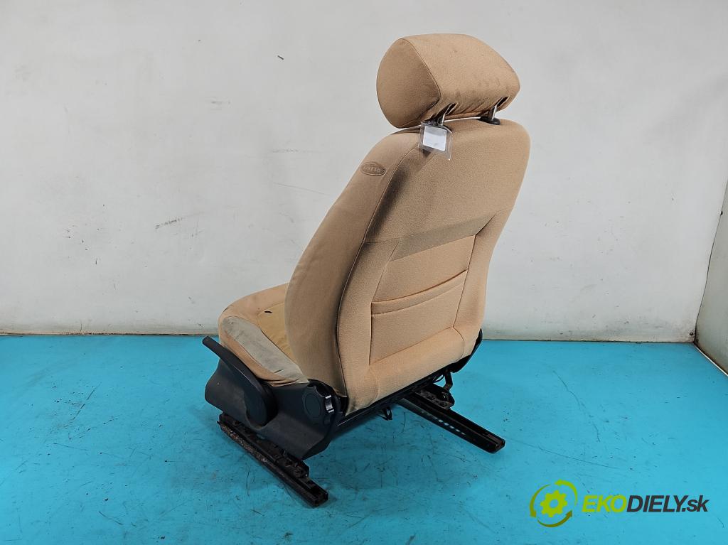 Skoda Fabia I 1999-2007 1.4 16V 101 HP manual 74 kW 1390 cm3 5- Sedačka ľavý  (Sedadlo)