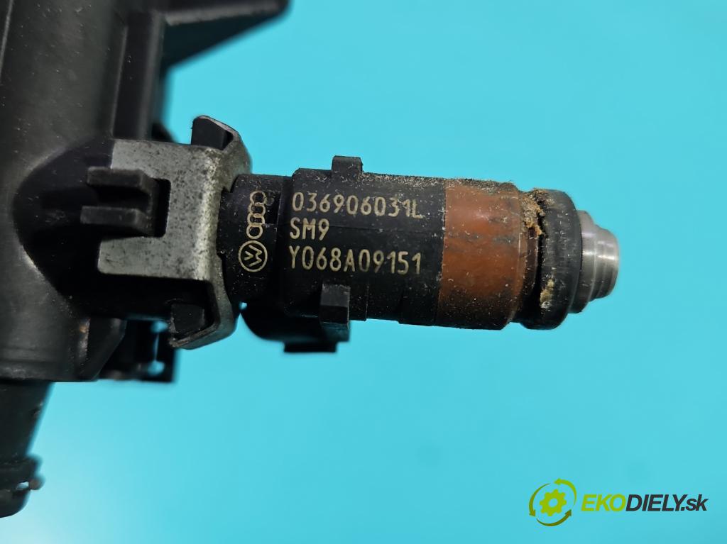 Skoda Fabia I 1999-2007 1.4 16V 101 HP manual 74 kW 1390 cm3 5- vstrek 036906031L (Vstrekovač paliva)