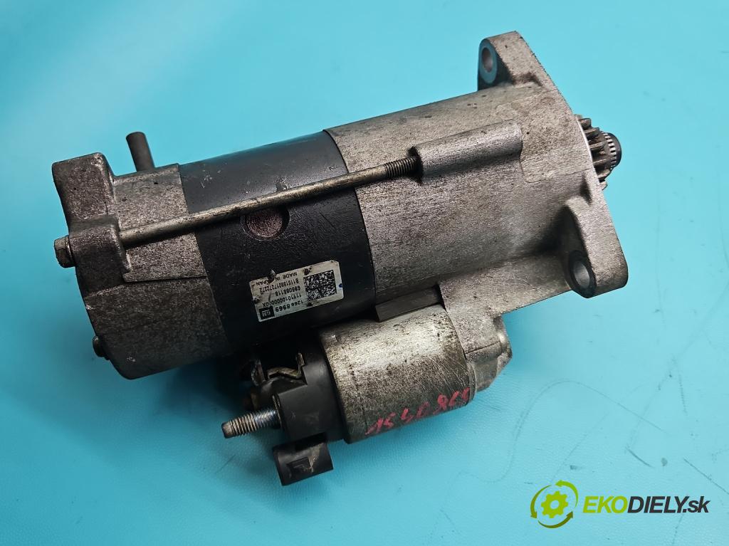 Opel Astra V  2015-2022 1.4 T 125 hp manual 92 kW 1399 cm3 5- startér: 12668969 (Startér)