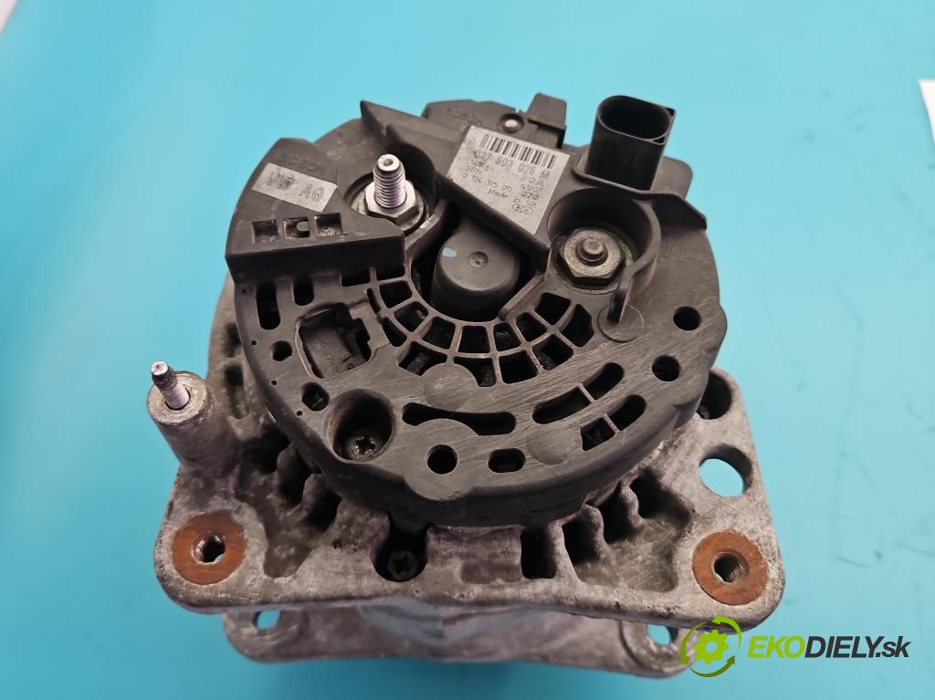 Vw Polo IV 9N 2001-2009 1.4 16V 80 HP manual 59 kW 1390 cm3 5- Alternator 037903025M (Alternátor)