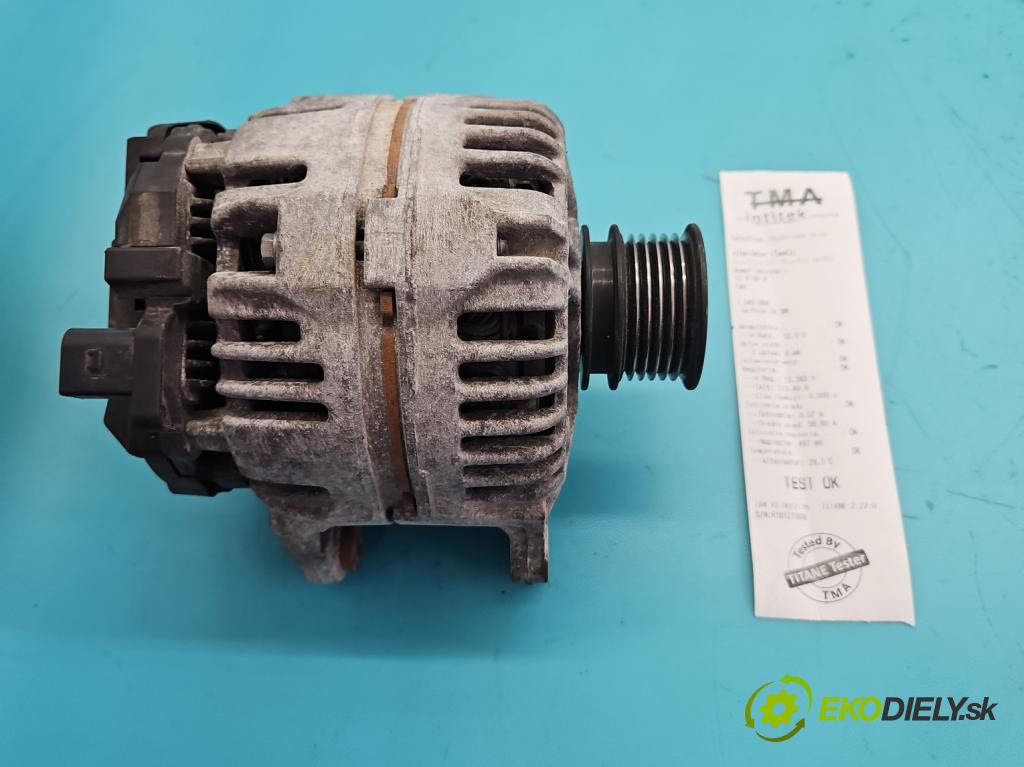 Vw Polo IV 9N 2001-2009 1.4 16V 80 HP manual 59 kW 1390 cm3 5- Alternator 037903025M (Alternátor)