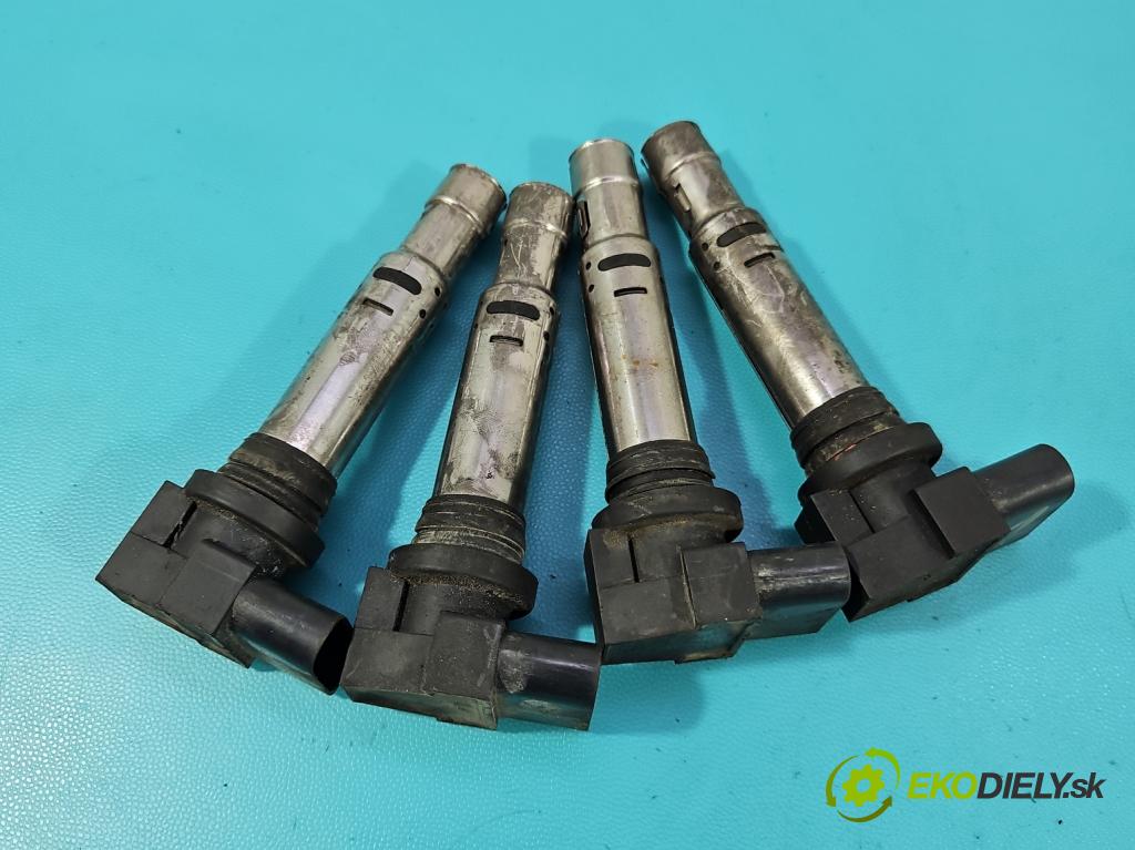 Vw Polo IV 9N 2001-2009 1.4 16V 80 HP manual 59 kW 1390 cm3 5- cievka zapaľovacia 036905715E (Zapaľovacia cievka)