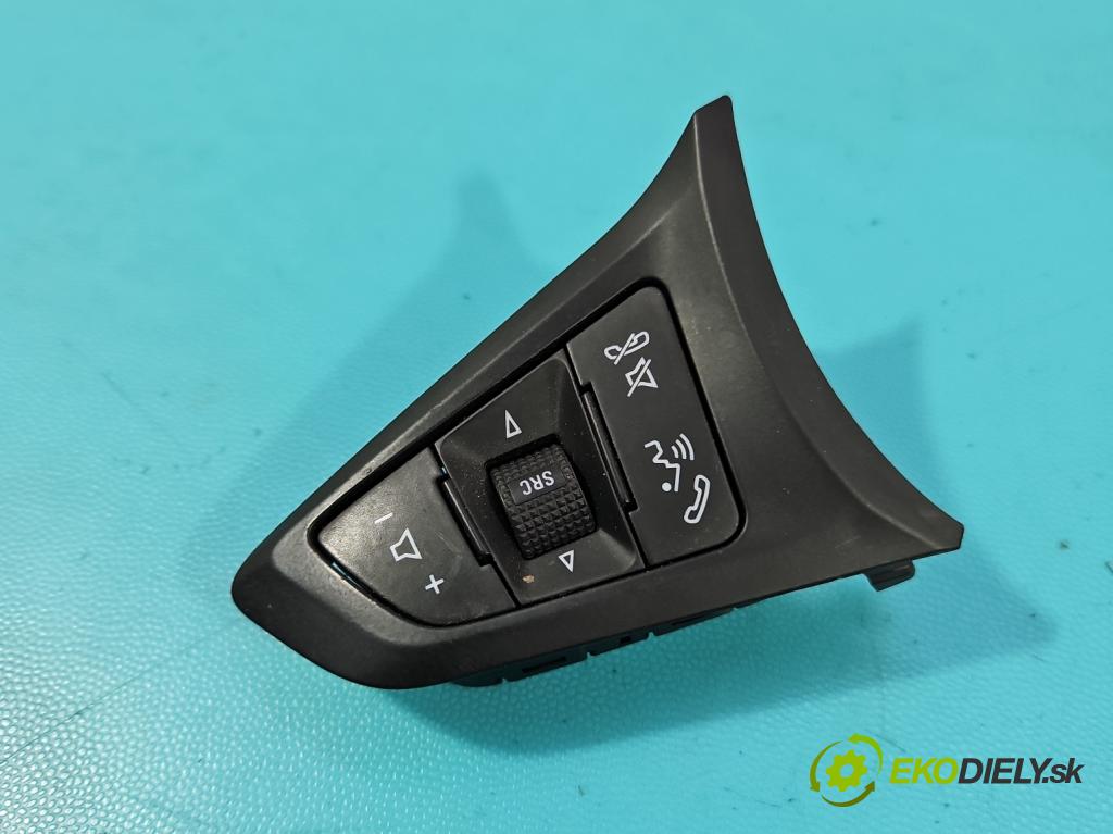 Opel Astra V  2015-2022 1.4 T 125 HP manual 92 kW 1399 cm3 5- prepínač multifunkční: řízení: 13470315 (Prepínacie páčky pod volantom)