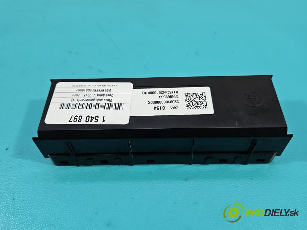 Opel Astra V  2015-2022 1.4 T 125 HP manual 92 kW 1399 cm3 5- riadiaca jednotka ostatné 544969533