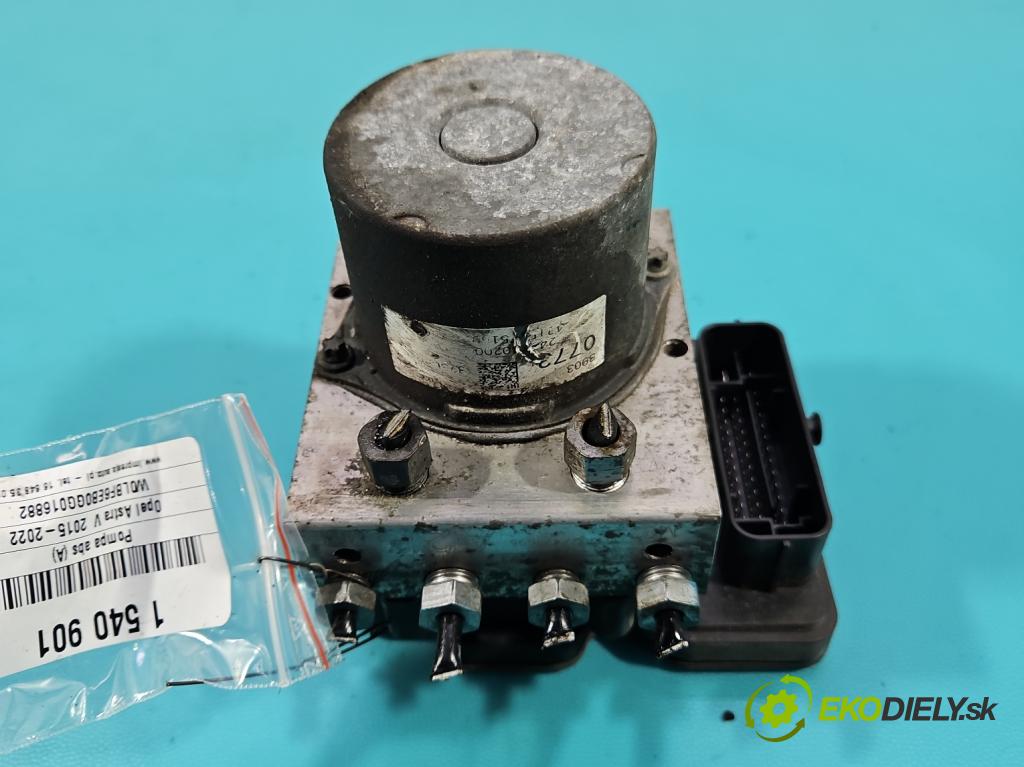 Opel Astra V  2015-2022 1.4 T 125 HP manual 92 kW 1399 cm3 5- čerpadlo abs 0265956259 (Pumpa ABS)