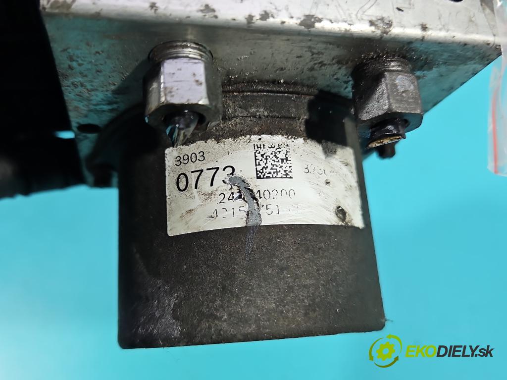 Opel Astra V  2015-2022 1.4 T 125 HP manual 92 kW 1399 cm3 5- čerpadlo abs 0265956259 (Pumpa ABS)